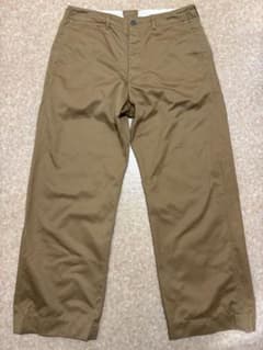 美品！ Buzz Rickson's 1945モデル チノパン キャメル W33 美品！ Buzz Rickson's 1945モデル チノパン キャメル W33 - メルカリ