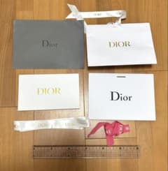 DIORディオール ショップ袋とリボンなど6点セットのサムネイル