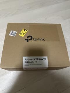 ほぼ未使用品TP-Link AXE5400V 無線LANルーターのサムネイル