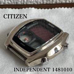 シチズン インディペンデント C351 アナデジ 腕時計 ジャンク 平成