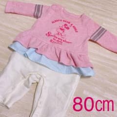 ミニーちゃん　あったかロンパース　80㎝のサムネイル