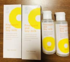 鈴木ハーブ研究所 パイナップル豆乳 除毛クリーム、パイナップル豆乳ローションのサムネイル