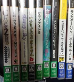 PSPソフトまとめ売りのサムネイル