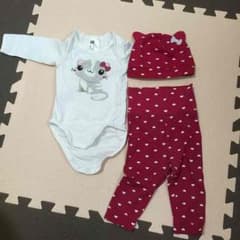 H&M ベビー服帽子セットのサムネイル