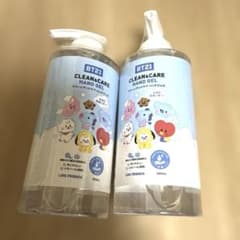 신품 BT21 CLEAN & CARE 핸드 젤 500mL 2 개 세트 소독액