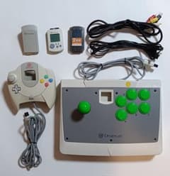 【ジャンク品】ドリームキャスト 周辺機器セット アーケードスティック 他のサムネイル
