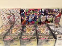 ポケカ ポケモンカード シュリンク付き未開封BOX8つセット - メルカリ