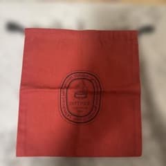 diptyque 巾着袋 レッドのサムネイル