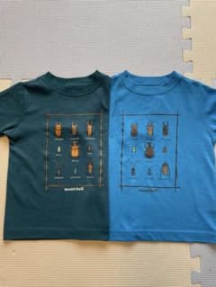mont-bell 昆虫デザイン Tシャツ 2色セットのサムネイル