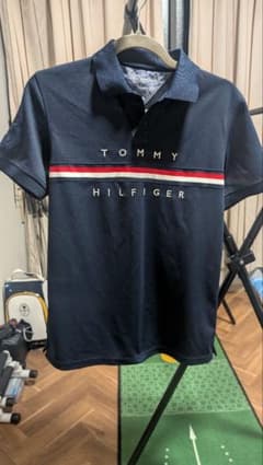 TOMMY HILFIGER GOLF ポロシャツ ネイビーのサムネイル