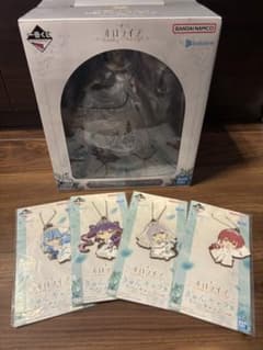 홀로 라이브 백은 노엘 피규어 고무 매력 세트