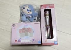 ハ*★様 一番くじ おジャ魔女どれみ ラストワン賞＆B賞&D賞ぬいぐるみのサムネイル