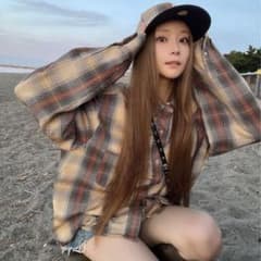 美品✨️重盛さと美さん着用】ニューエラブラックレーベル オンブレ 