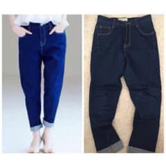 アナザーエディション  立体カッティング デニム サルエル パンツ ジーンズのサムネイル