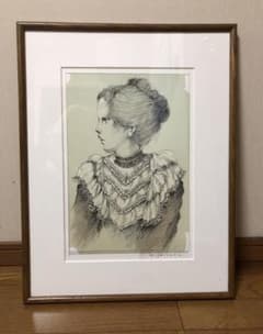 石坂春夫 鉛筆デッサン画 サインあり - メルカリ