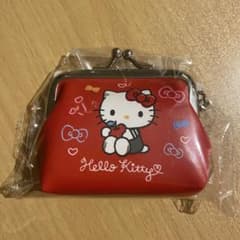 ハローキティ がま口 コインケース 小銭入れ サンリオ ボールチェーン付のサムネイル