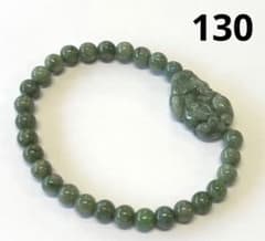 天然石翡翠貔貅ブレスレット【鑑定書付き】 6mm 16cm - メルカリ