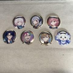 にじさんじ 缶バッジビスケット 1・2のサムネイル