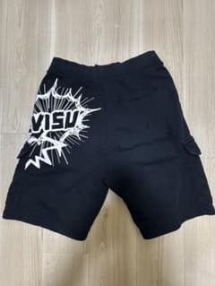 EVISU 黒 スウェットハーフパンツのサムネイル