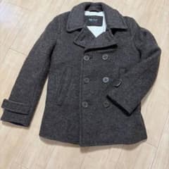 BEAMS HEART ピーコート ダークブラウン Sのサムネイル