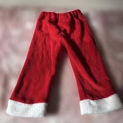 サンタ風フリースパンツ 100のサムネイル