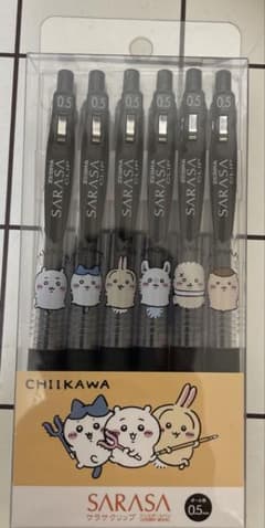 SARASAちいかわコラボペン6本入りのサムネイル
