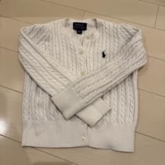 Polo Ralph Lauren ホワイトカーディガン 4/4Tのサムネイル