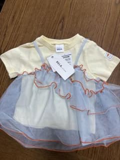 RELA チュール付きTシャツ 90cmのサムネイル