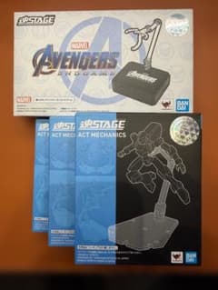 魂STAGE アベンジャーズエンドゲーム1個＆ACT MECHANICS 3個のサムネイル