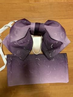 浴衣　作り帯のサムネイル
