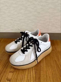 Onitsuka Tiger オニツカタイガー ホワイト オレンジ スニーカーのサムネイル
