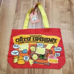 TRADER JOE'S チーズ柄トートバッグのサムネイル
