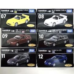 トミカくじ 6台セット　トミカプレミアム H賞2台 N賞2台T賞2台のサムネイル