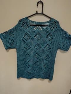 Handmade short-sleeved shirt
