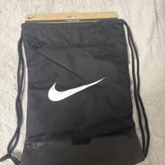 (新品)NIKE ジムサック ナップサック ブラックのサムネイル