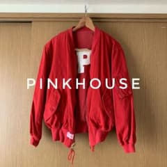 値下げ【PINK HOUSE 】ピンクハウスブルゾンジャケットジャンパーMAー1 