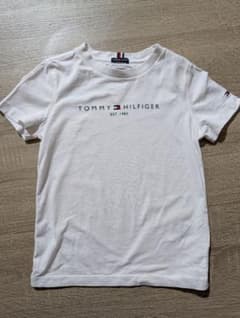 【美品】トミーヒルフィガー キッズ Tシャツ 110cm オーガニックコットンのサムネイル