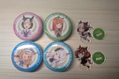 [말 딸] 전력 질주 아크릴 스탠드 제1탄 & 쁘띠 캔 미니 둥근 캔