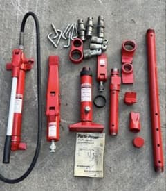 BLACKHAWK油圧ポンプセット ポートパワー 自動車整備板金工具 付属品 
