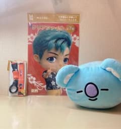 BT21 × TinyTAN RM 이치 반 쿠지 KOYA 클리어 파일 넥 스트랩