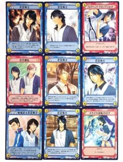 氷帝】テニスの王子様 忍足侑士 トレーディングカードセット TCG 9枚