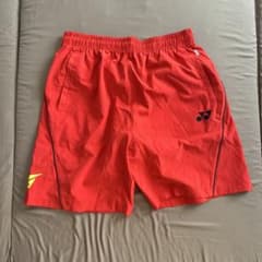 YONEX バドミントン ハーフパンツ レッドのサムネイル