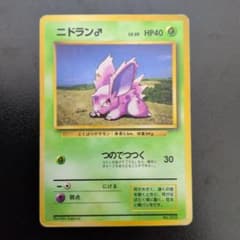 1996年初版　ニドラン♂ 旧裏　マークなし PSA8ポケモンカード 初版 ニドラン♂ 第1弾拡張パック 旧裏 PokemonCard ポケカ - メルカリ