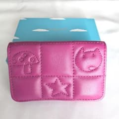 ツモリチサト カードケース パープル ネコ キルティング - メルカリ