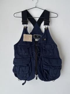 値下げ【 peak】スノーピーク　フィッシングベスト　ネイビー　Sサイズ 値下げ【 peak】スノーピーク フィッシングベスト ネイビー S