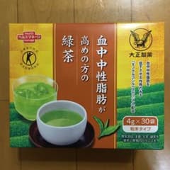 美波様専用　　　　大正製薬 血中中性脂肪が高めの方の緑茶 30袋のサムネイル