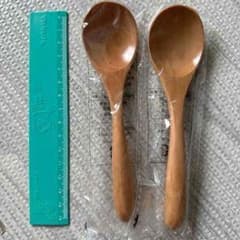 木製スプーン2本セット　丸直 木製スプーン 2本セット - メルカリ