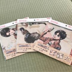 まろん様専用  進撃の巨人 ちりめん風風呂敷のサムネイル