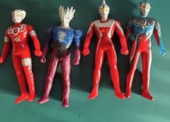 ウルトラマン ソフビ フィギュア 4体セットのサムネイル
