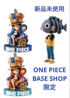 ONE PIECE BASE SHOP限定 ワーコレ ルフィ 3種セット - メルカリ